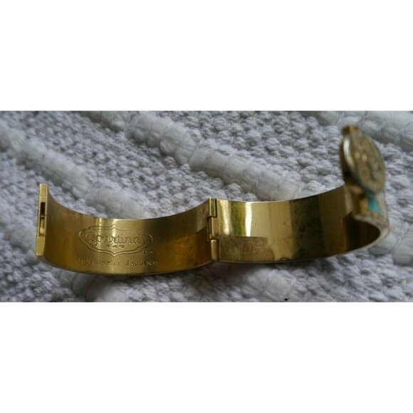 Spartina 449 Daufuskie Island Multicolor GoldTone Bangle Cuff Bracelet Southwest - Picture 6 of 12